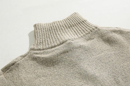 HYESAN Half-Zip Sweater
