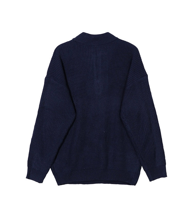 JEONJU Half-Zip Sweater