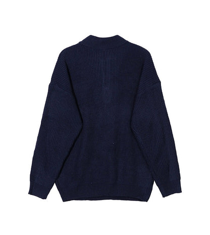 JEONJU Half-Zip Sweater