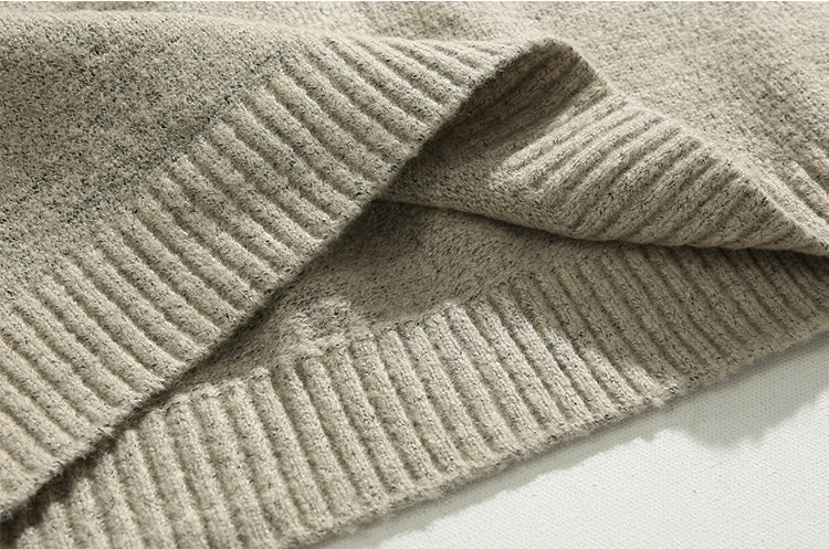 HYESAN Half-Zip Sweater