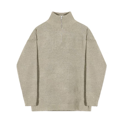 HYESAN Half-Zip Sweater