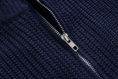 JEONJU Half-Zip Sweater