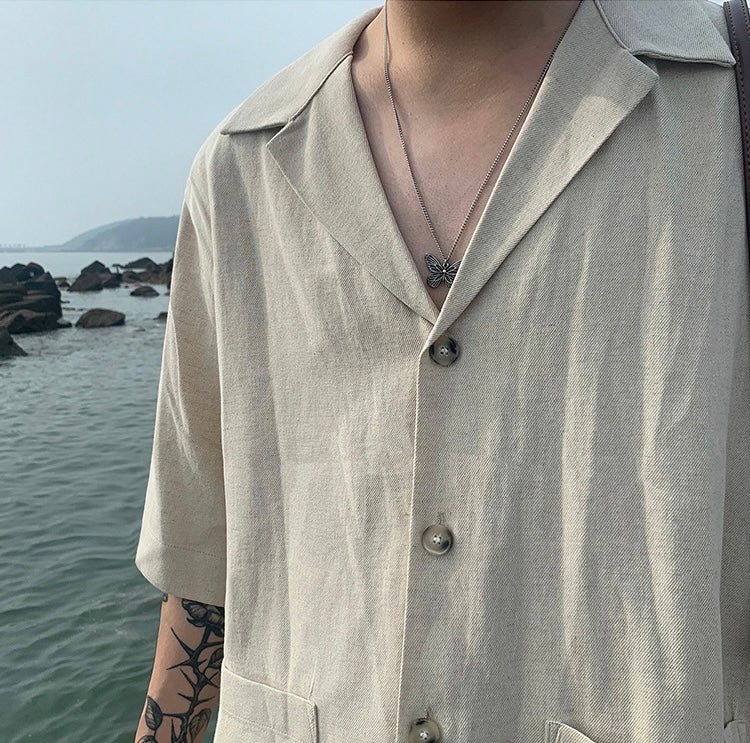 GANGNEUNG Linen Beach Set