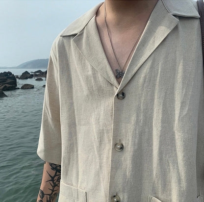 GANGNEUNG Linen Beach Set