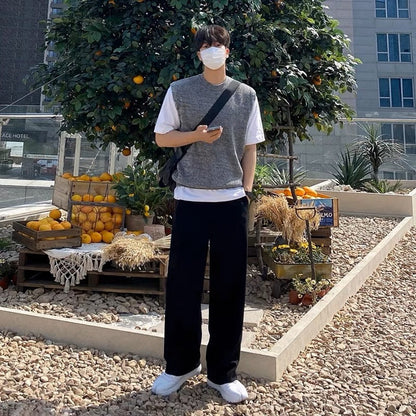 SEOUL Sleeveless Sweater