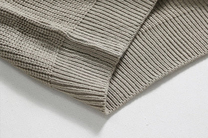 RASON Zipped Polo Sweater