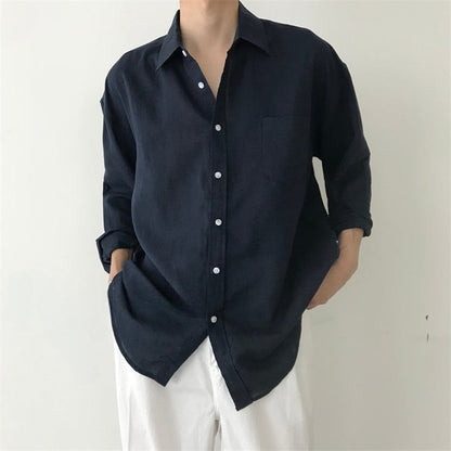 IKSAN Pocket Linen Shirt