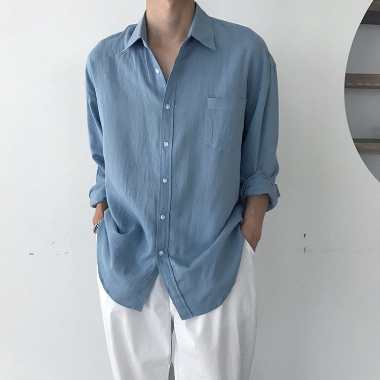 IKSAN Pocket Linen Shirt