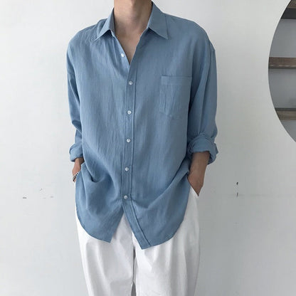 IKSAN Pocket Linen Shirt