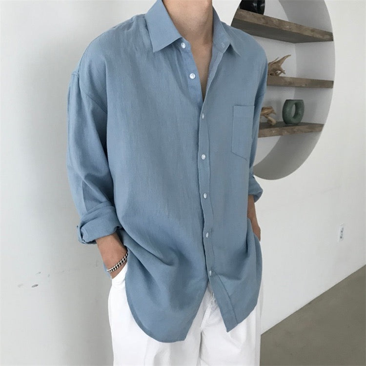 IKSAN Pocket Linen Shirt
