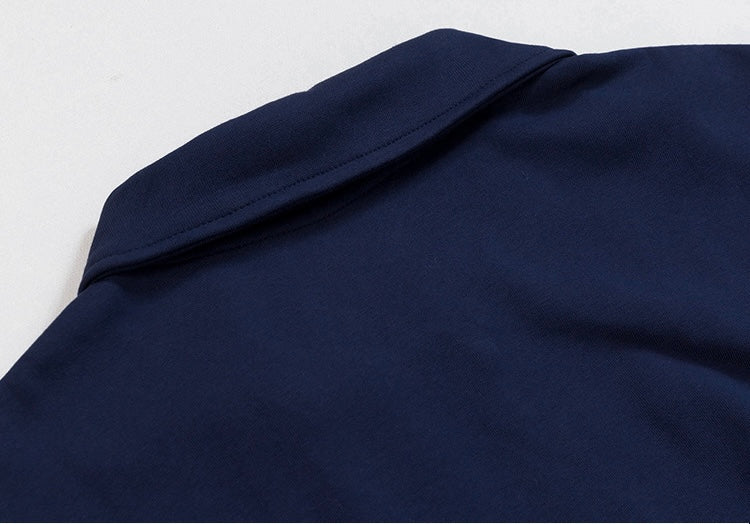 DANGJIN Solid Collar Sweater