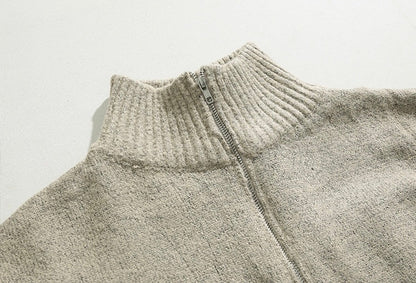 HYESAN Half-Zip Sweater