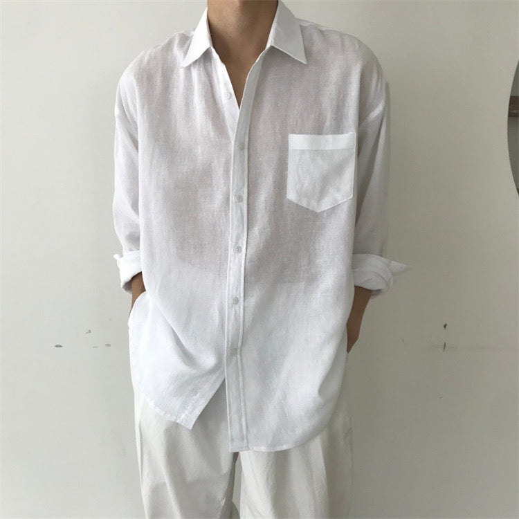 IKSAN Pocket Linen Shirt