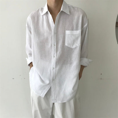 IKSAN Pocket Linen Shirt
