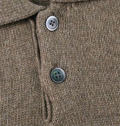 PUSAN Knitted Wool Polo