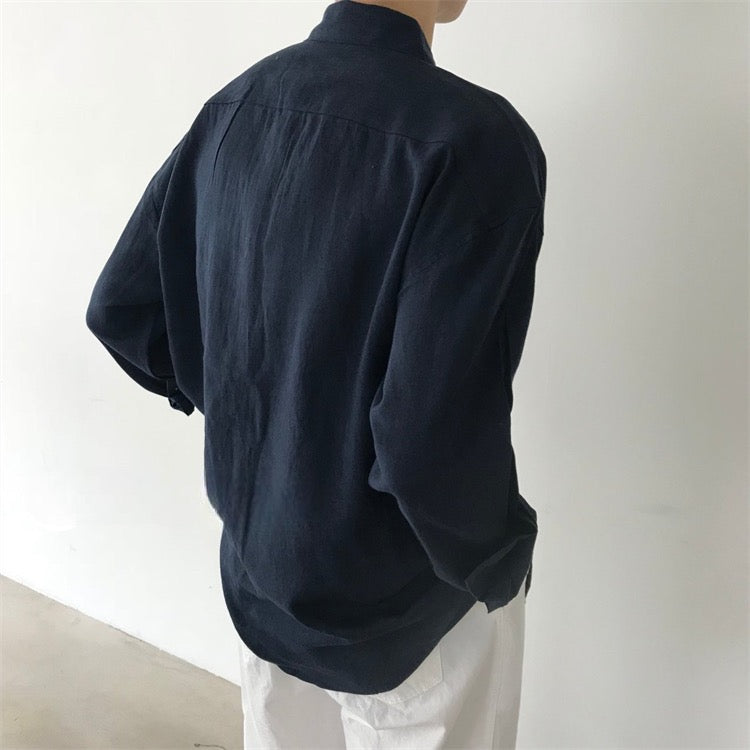 IKSAN Pocket Linen Shirt