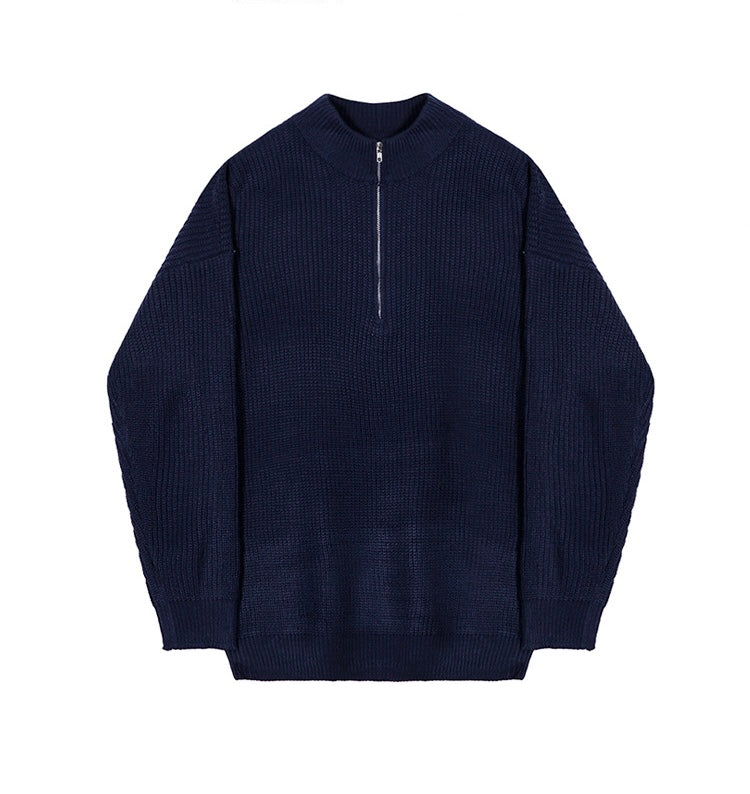 JEONJU Half-Zip Sweater