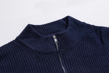 JEONJU Half-Zip Sweater