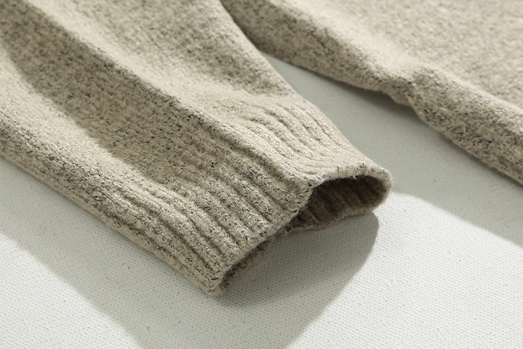 HYESAN Half-Zip Sweater