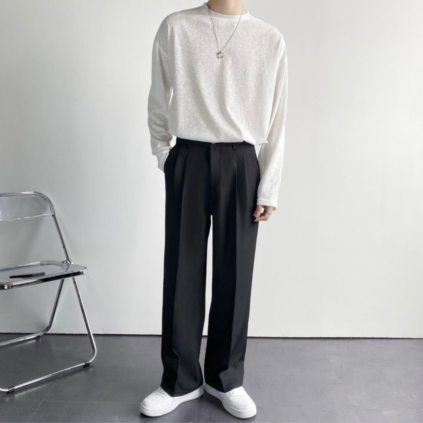 GUNSAN Fitted Trouser