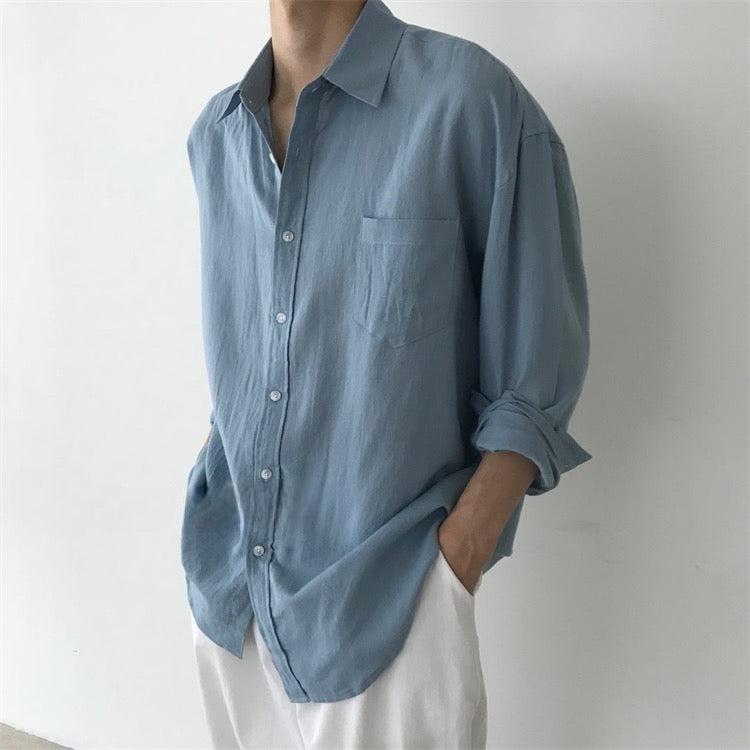 IKSAN Pocket Linen Shirt
