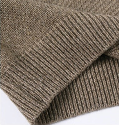 PUSAN Knitted Wool Polo
